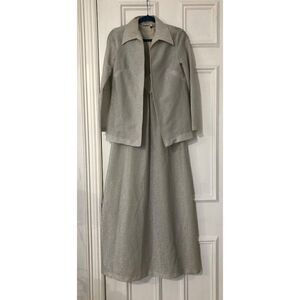 Vintage Elegant Miss Art Deco Style Evening Dress Woman Size 12